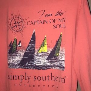 simply southern long sleeve tee